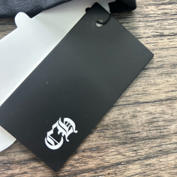 CHROME HEARTS- White/Sky Blue Long Sleeve T-Shirt - Picture 14 of 15